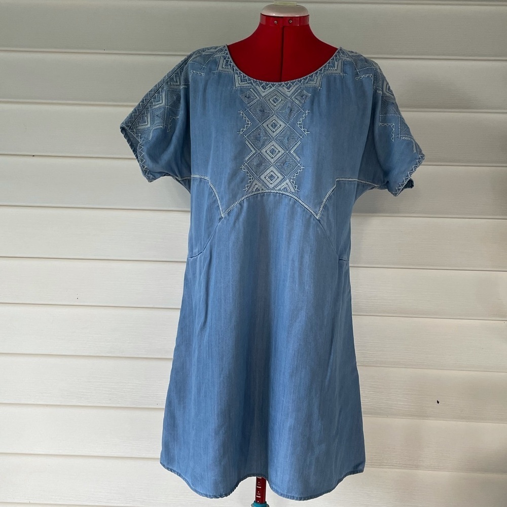 Anthropology Holding Horse Sands Dress Sz M - Picture 3 of 12